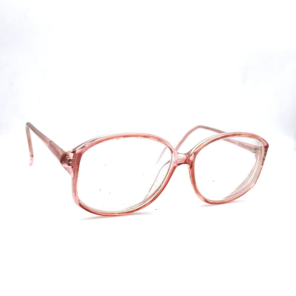 Vintage Wilshire Designs Japan WD857 PLM 140 Pink Oval Glasses Frame FRAMES ONLY